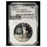 1986-S $1 COMMEM PCI PERFECT GEM PROOF DCAM