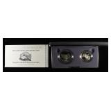 1991 MT. RUSHMORE COMMEM 2 COIN SET