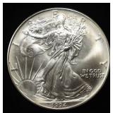 1994 AMERICAN SILVER EAGLE