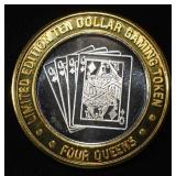 CASINO TOKEN .999 SILVER