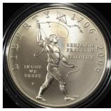 2006-P $1 COMMEM BENJAMIN FRANKLIN TERCENTENARY SC