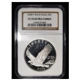 2008-P $1 BALD EAGLE NGC PF70 ULTRA CAMEO