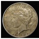 1922-S PEACE DOLLAR