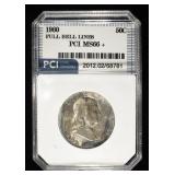 1960 FRANKLIN HALF DOLLAR PCI SUPERB GEM BU FBL