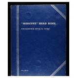 MERCURY HEAD DIME COLLECTION WHITMAN