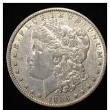 1886-O MORGAN DOLLAR XF/AU