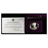 1990 AMERICAN SILVER EAGLE PR