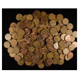 (200) 'S' MINT WHEAT CENTS