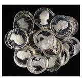 (20) 90% SLVER WASHINGTON STATE QUARTER PR