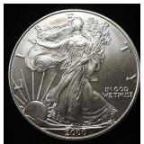 2000 AMERICAN SILVER EAGLE