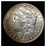 1889-S MORGAN DOLLAR AU/BU