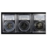 1976-S SILVER BICENTENNIAL SET IN PCGS HOLDERS