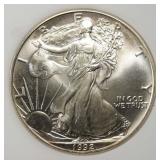 1992 AMERICAN SILVER EAGLE