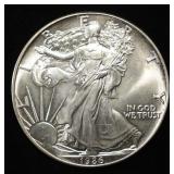 1986 AMERICAN SILVER EAGLE