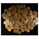 (200) TEEN'S WHEAT CENT