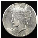 1926 PEACE DOLLAR AU/BU
