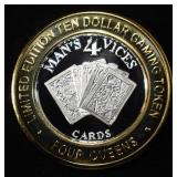 CASINO TOKEN .999 SILVER