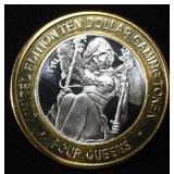 CASINO TOKEN 0.999 SILVER