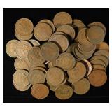 (65) INDIAN CENTS FROM THE 80'S, 90'S, 00'S