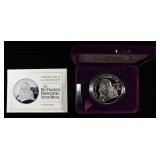 BEN FRANKLIN FIREFIGHTER 0.999 SILVER MEDAL