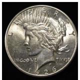 1926-S PEACE DOLLAR AU/BU