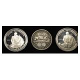 (3) COMMEMORATIVE HALF DOLLAR