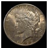 1922-S PEACE DOLLAR