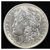 1896-O MORGAN DOLLAR AU/BU
