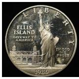 1986-S $1 COMMEM STATUE OF LIBERTY PR DCAM