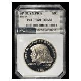 1995-P SPECIAL OLYMPICS DCAM PCI PERFECT GEM BU