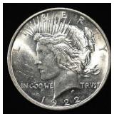 1922-D PEACE DOLLAR BU