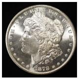1878-S MORGAN DOLLAR CH BU