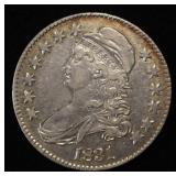 1831 BUST HALF DOLLAR XF/AU