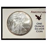 2002 AMERICAN SILVER EAGLE