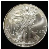 2000 AMERICAN SILVER EAGLE