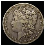 1901-S MORGAN DOLLAR XF