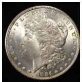 1884 MORGAN DOLLAR BU