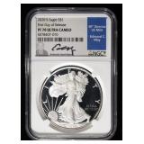 2020-S AMERICAN SILVER EAGLE NGC PF70 ULTRA CAMEO