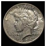1924-S PEACE DOLLAR