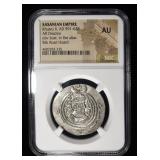 KHUSRU II, AD 591-628 NGC AU
