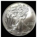 2008 AMERICAN SILVER EAGLE