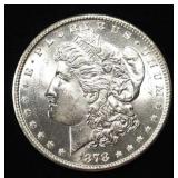 1878-S MORGAN DOLLAR CH/GEM  BU