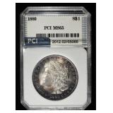 1880 MORGAN DOLLAR PCI GEM BU