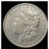 1895-O MORGAN DOLLAR AU