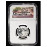 2018-S REVERSE PROOF 25C APOSTLE ISLANDS NGC PF 70