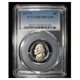 1977-S JEFFERSON NICKEL PCGS PR70DCAM