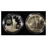 1986-P, S $1 STATUE OF LIBERTY 1 OZ 90% SILVER
