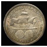 1892 COLUMBIAN HAF DOLLAR BU
