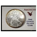 2002 AMERICAN SILVER EAGLE