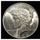 1935 PEACE DOLLAR